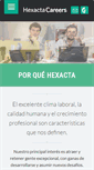 Mobile Screenshot of careers.hexacta.com